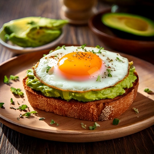Avocado and Egg Toast