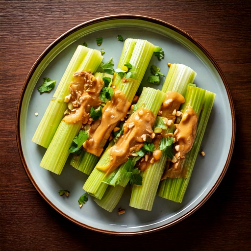 Celery with Peanut Butter