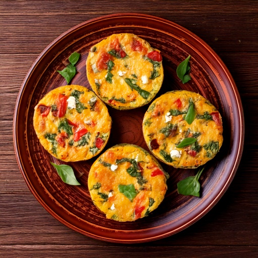 Chickpea Frittata Muffins