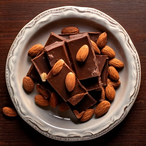 Dark Chocolate and Almonds