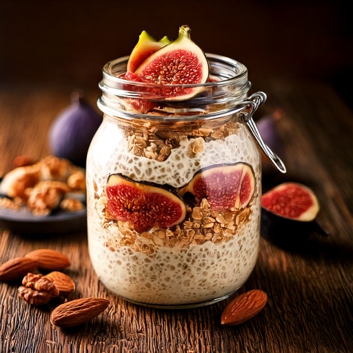 Fig & Almond Overnight Oats
