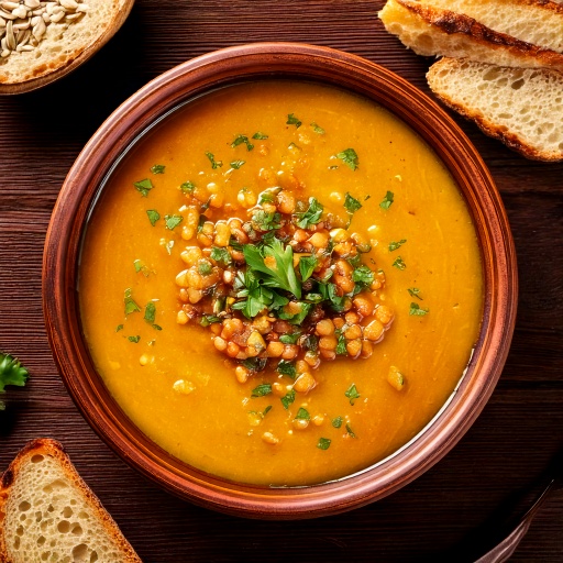 Greek Lentil Soup (Faki)
