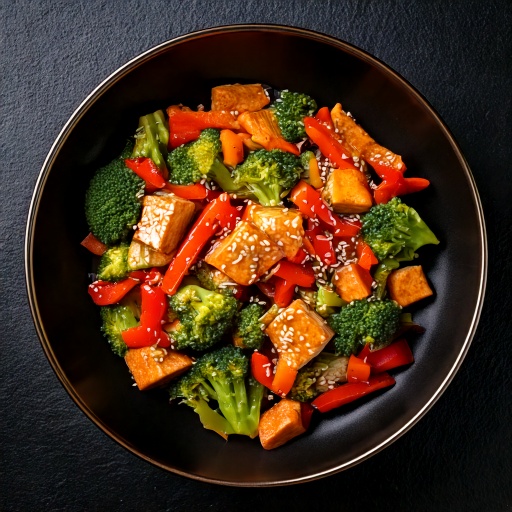 Tofu and Broccoli Stir-Fry