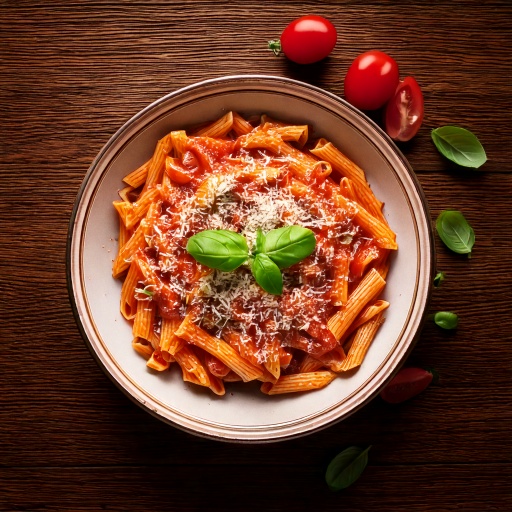 Whole Wheat Pasta al Pomodoro